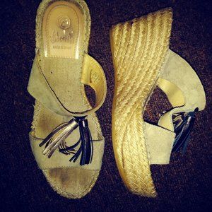 Vidorreta Espadrilles wedge sandal Made In Spain 7